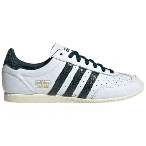 Adidas Originals Womens White Japan 'Cloud White Green' Sneakers, JQ9062
