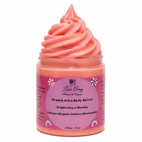 Brightening & Glowing Body Butter Collagen | Organic Butters | Niacinamide
