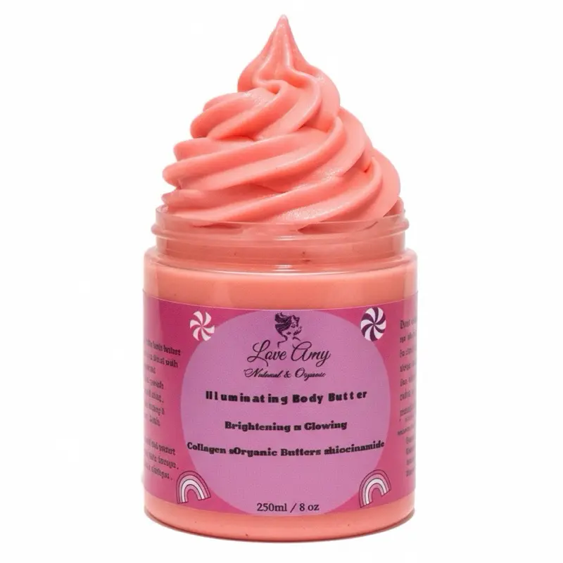 Brightening & Glowing Body Butter Collagen | Organic Butters | Niacinamide