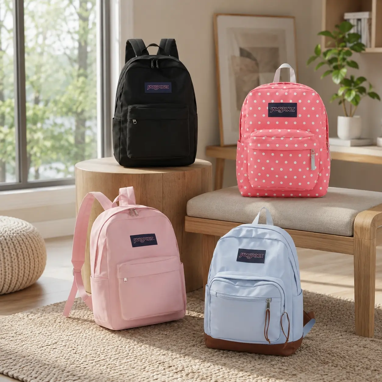 JanSport SuperBreak One Backpacks - Durable, Lightweight Bookbag with 1 Main Compartment, Front Utility Pocket with Built-in Organizer - Premium Backpack, Travel Bags, Student Backpacks,School bag