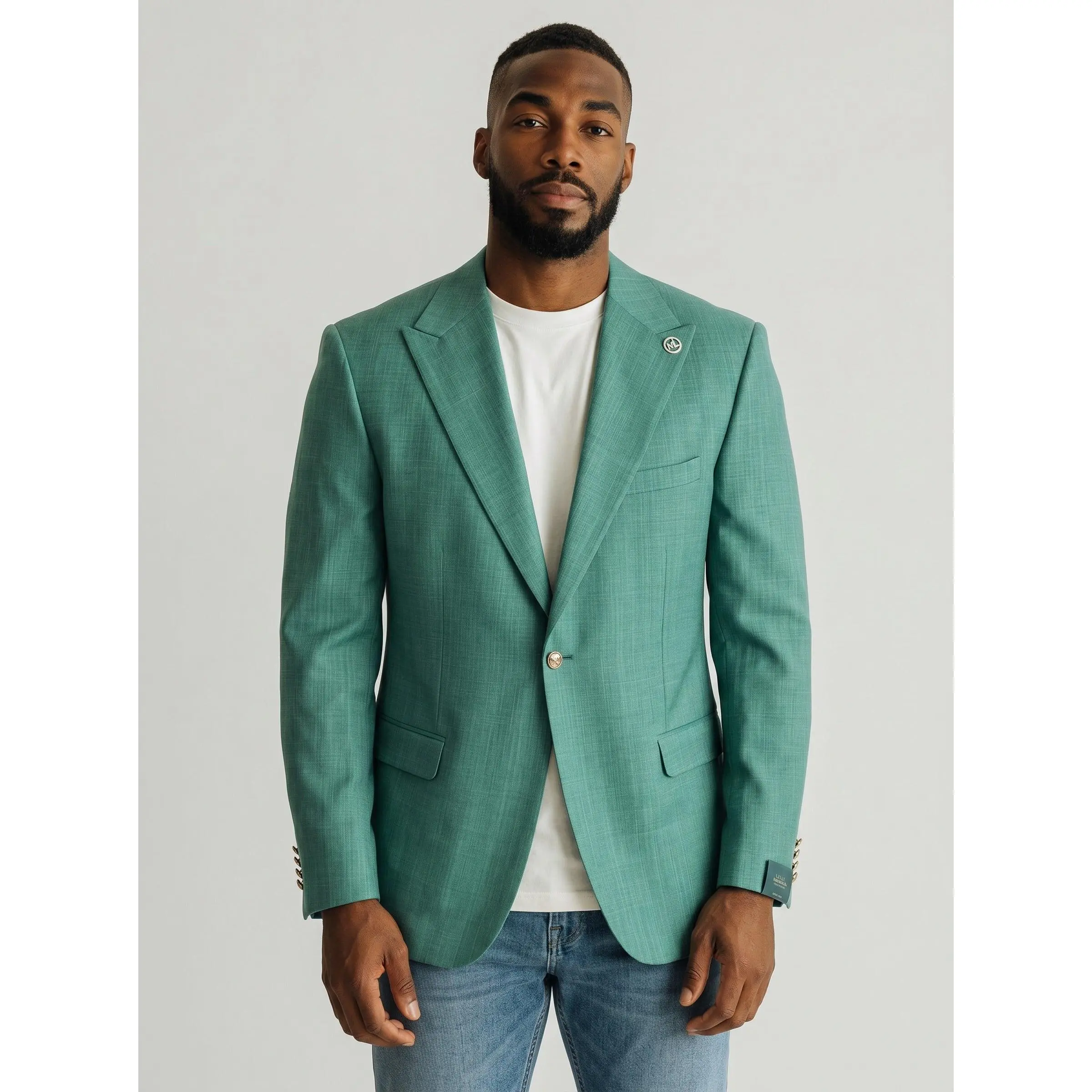 TCW Men's Blazer, Style 8065, 1B Color Option