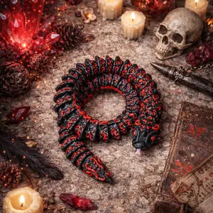 Slithering Serpent Collection - 3D Printed Snake - Anxiety Relief - Sensory Relief - Animal Statues