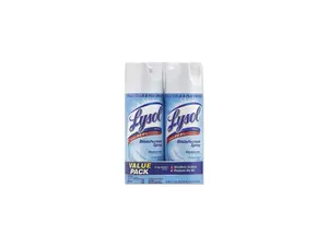 Reckitt Benckiser - 19200-89946 - Disinfectant Spray, Crisp Linen, 12.5 oz Aerosol, 2/Pack, 6 Pack/Carton