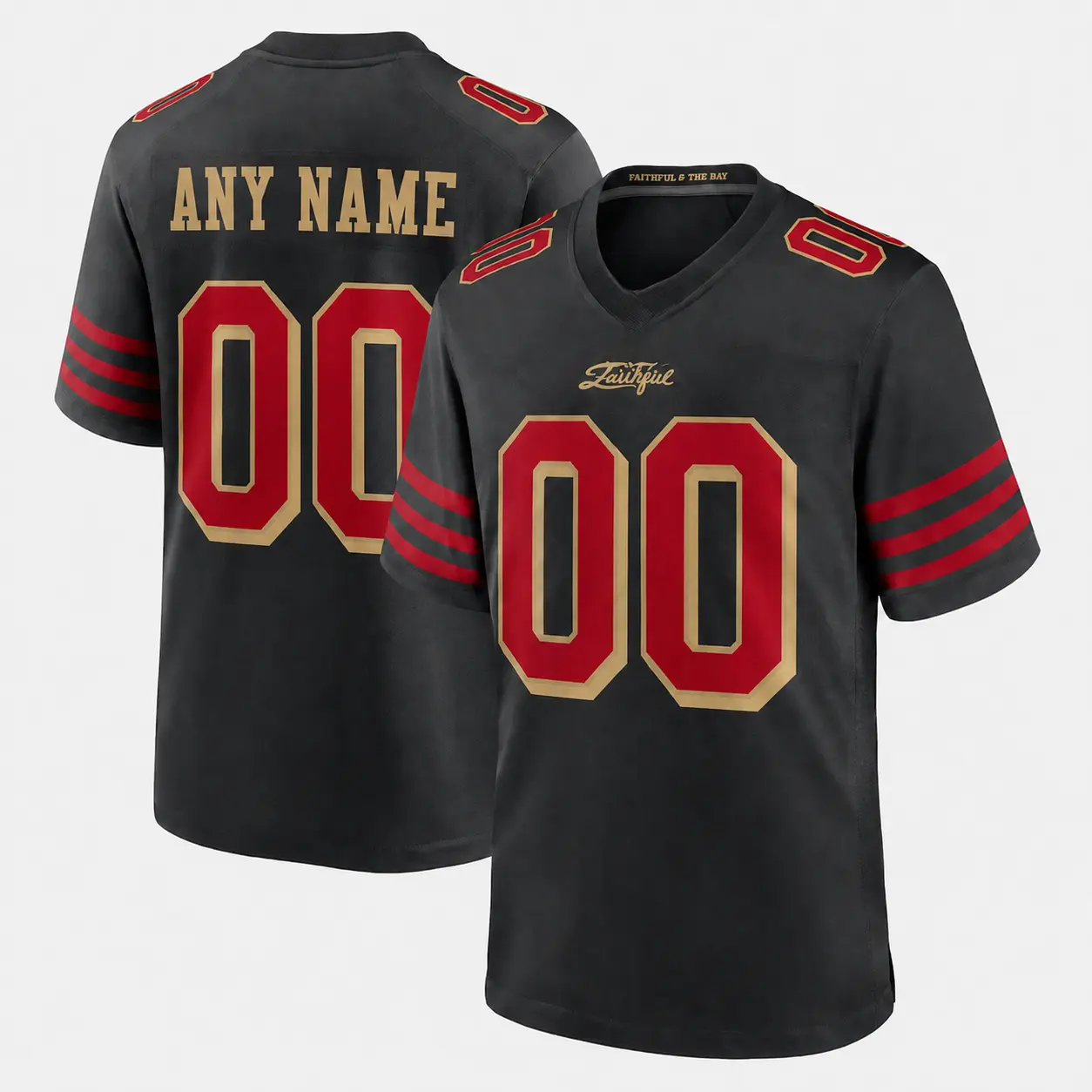 San Francisco Football Jersey #13 Purdy #23 McCaffrey #85 Kittle #97 Bosa #54 Warner - Custom Fan Apparel
