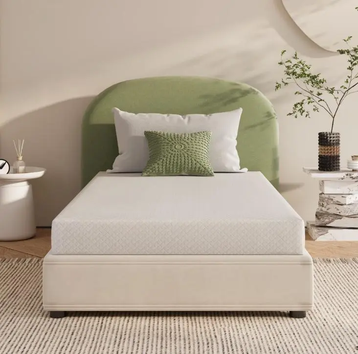 EGOHOME Ego Snoova 8 inch Cooling Gel Memory Foam Mattress, Mattress in a Box, Medium