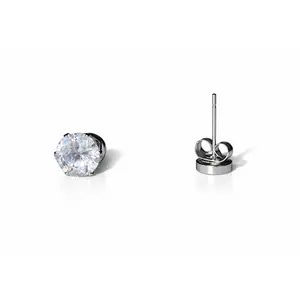 (Pierced-Look) Magnetic Earrings No Piercing Needed, Painless Snap-On Studs