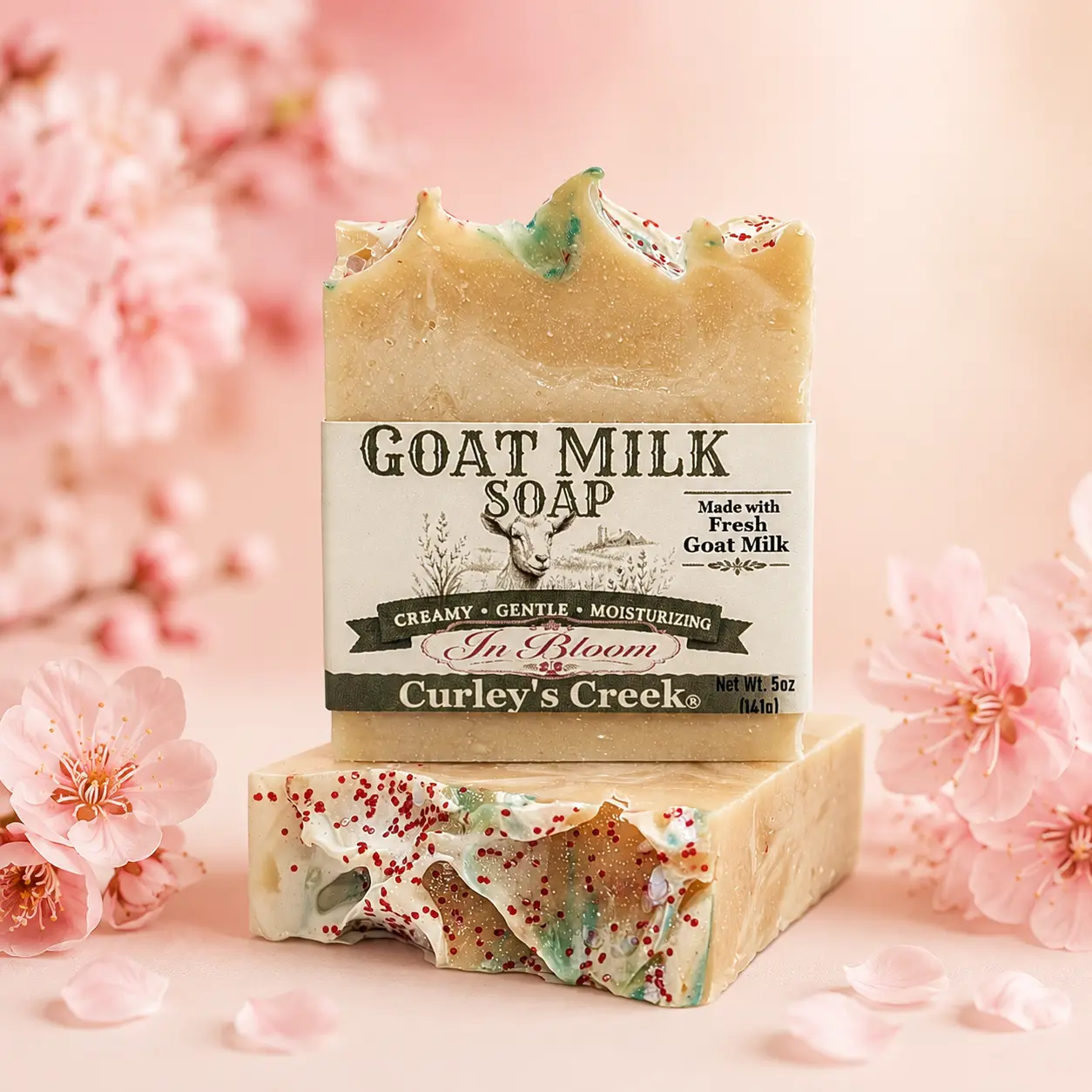 Goat Milk Soap | In Bloom | Handmade Natural Skincare | Curley's Creek®