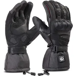 Heated for Men & Women, Heating  Gloves with 7.4V 2200MAH Rechargeable   Windproof Electric Gloves for Winter Skiing Snowboarding Snowmobile Motorcycling