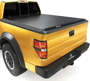 6.75 ft Bed Soft Roll Up Truck Bed Tonneau Cover Compatible with 1999-2016 Ford F-250 F-350 F250 F350 Super Duty, Styleside