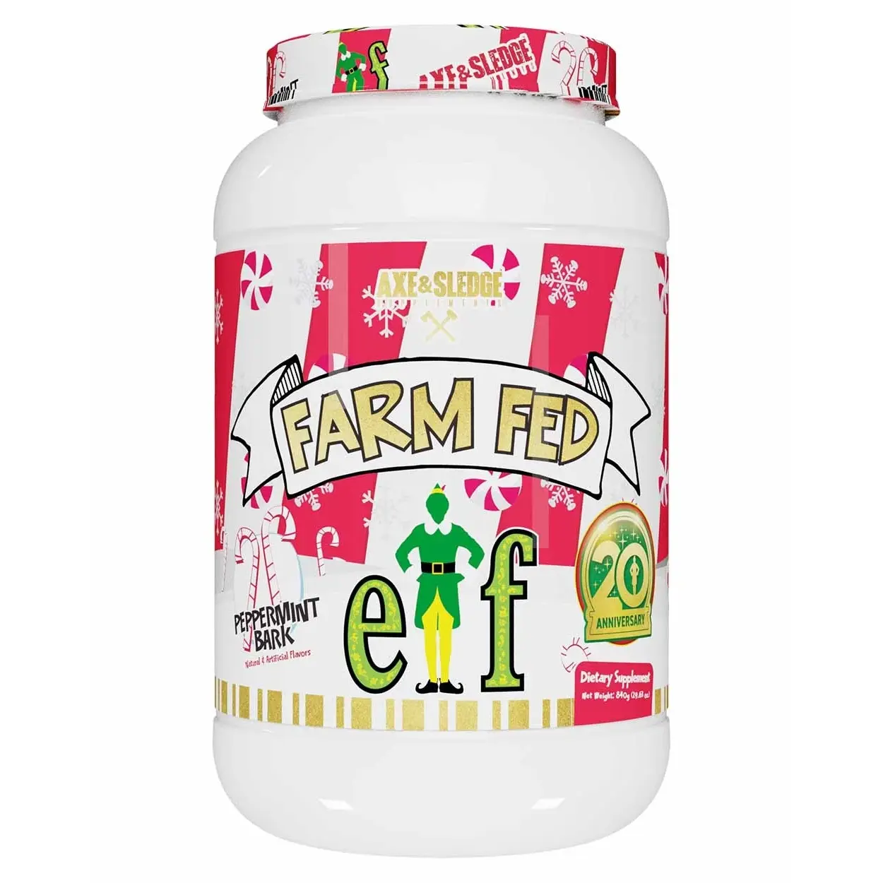 Farm Fed Elf // Grass-Fed Whey Protein Isolate - Peppermint Bark