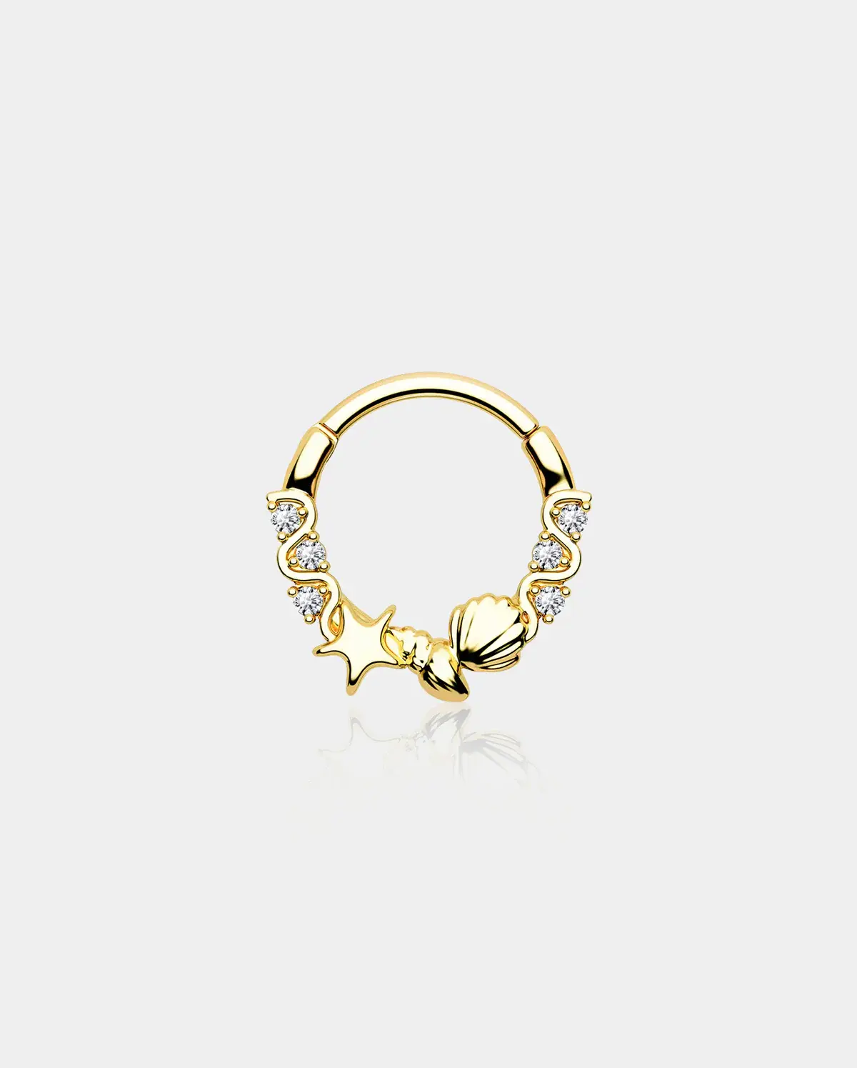 Aquarium Segment Septum Rings By Gina