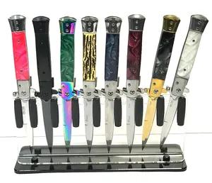 Acrylic Display Stand for 8 Items with Secure Slots Durable Ideal for Collectors and Display Enhances Collection Presentation