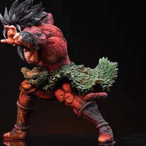 Anime Character PVC Figure, Action Figurine, Large Fixed Dynamic Pose, Battle Roar Style, Collectible Desktop Bookshelf Decor, Perfect Gift for Fans, Statue