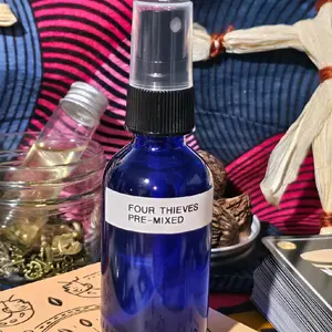2 oz Pre-Mixed Four Thieves Vinegar For Protection - Hoodoo