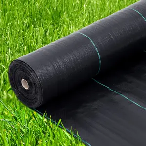 Woven Landscape Fabric Ground Cover, Heavy Duty Weed Barrier Mat, Effective Weed & Erosion Control, Easy Install Durable Cloth for Yard Landscaping summergarden