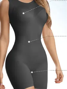 2144 Faja Sirena Segunda Piel - Minimalist Plain Seamless Abdomen Control Shaping for Daily Wear or Special Occasions