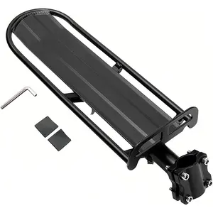 Retractable  Luggage Cargo Rack  Alloy Bicycle Pannier Bag Holder Easy to Install BK41