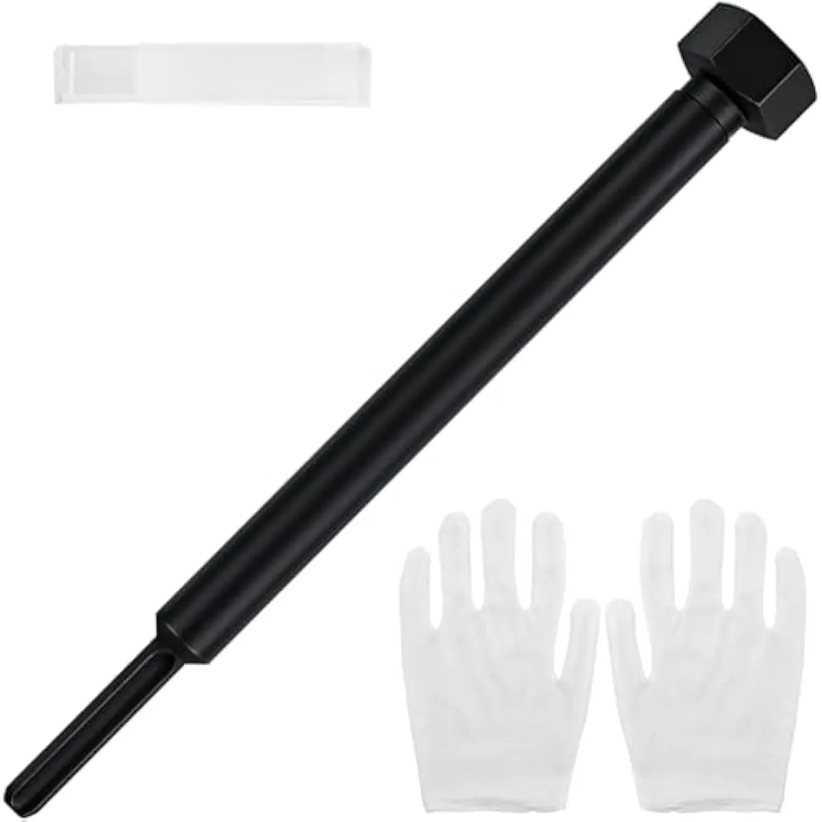 EN-52074, GM-52074 Glow Plug Bore Reamer, Replace otc-7223, l5p Glow Plug Reaming Tool, for 6.6L 3.0L 2.8L Duramax Engines, Heavy-Duty Alloy Steel Carbon Buildup Removal & Thread Cleaning-Black