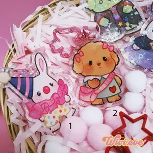 Sylvanian-inspired keychains / Keychain inspired by the Ternurines