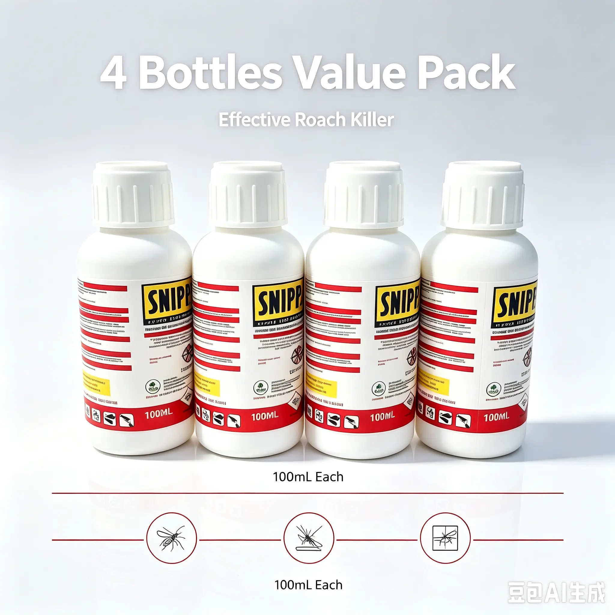 Household Crawling Critter Prevention Liquid, Safe for Home Use