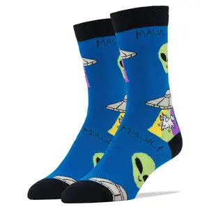Unicorn Abduction Socks