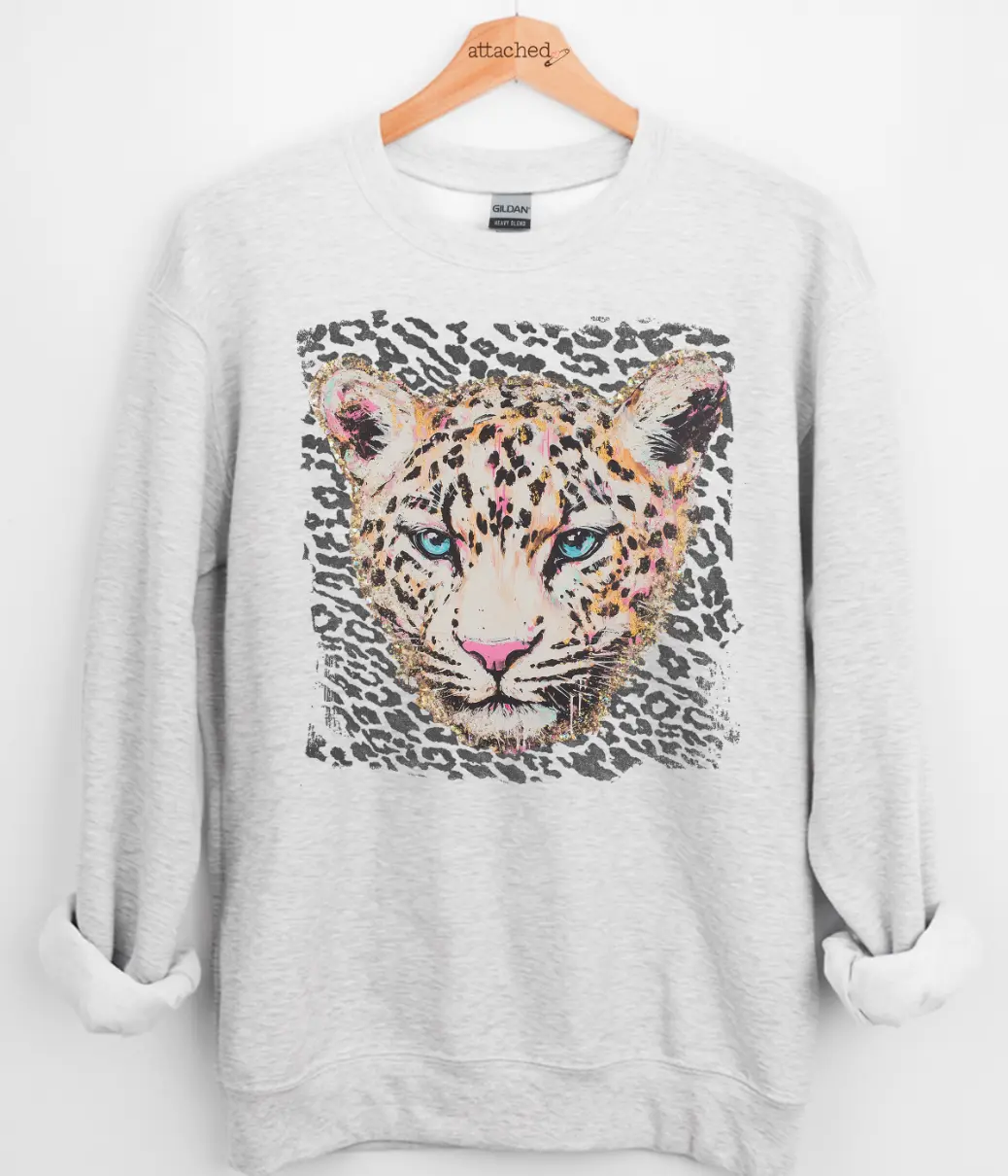 Leopard On Leopard Graphic Top