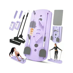 Pilates Board, Multifunctional Abdominal Board, Ab Core Trainer, Ab Trainer Machine, Ab Board, Exercise Board, Abs Workout Equipment, Core Workout Equipment, 5-In-1 Pilates Sliding Board
