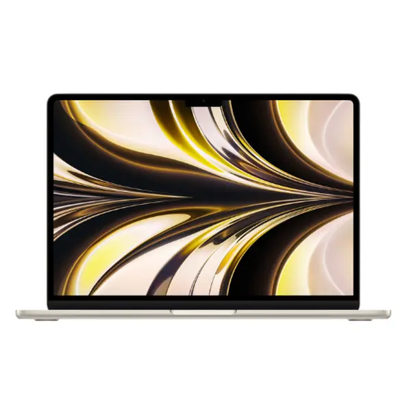 Refurbished Apple MacBook Air M2 13-inch 512GB 8GB RAM 8-Core CPU 10-Core GPU (Mid 2022) Starlight - Acceptable Condition with 1-Year Warranty by Plug - 262797