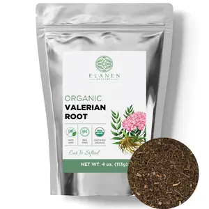 Valerian Root, USDA Certified Organic, Cut & Sifted
