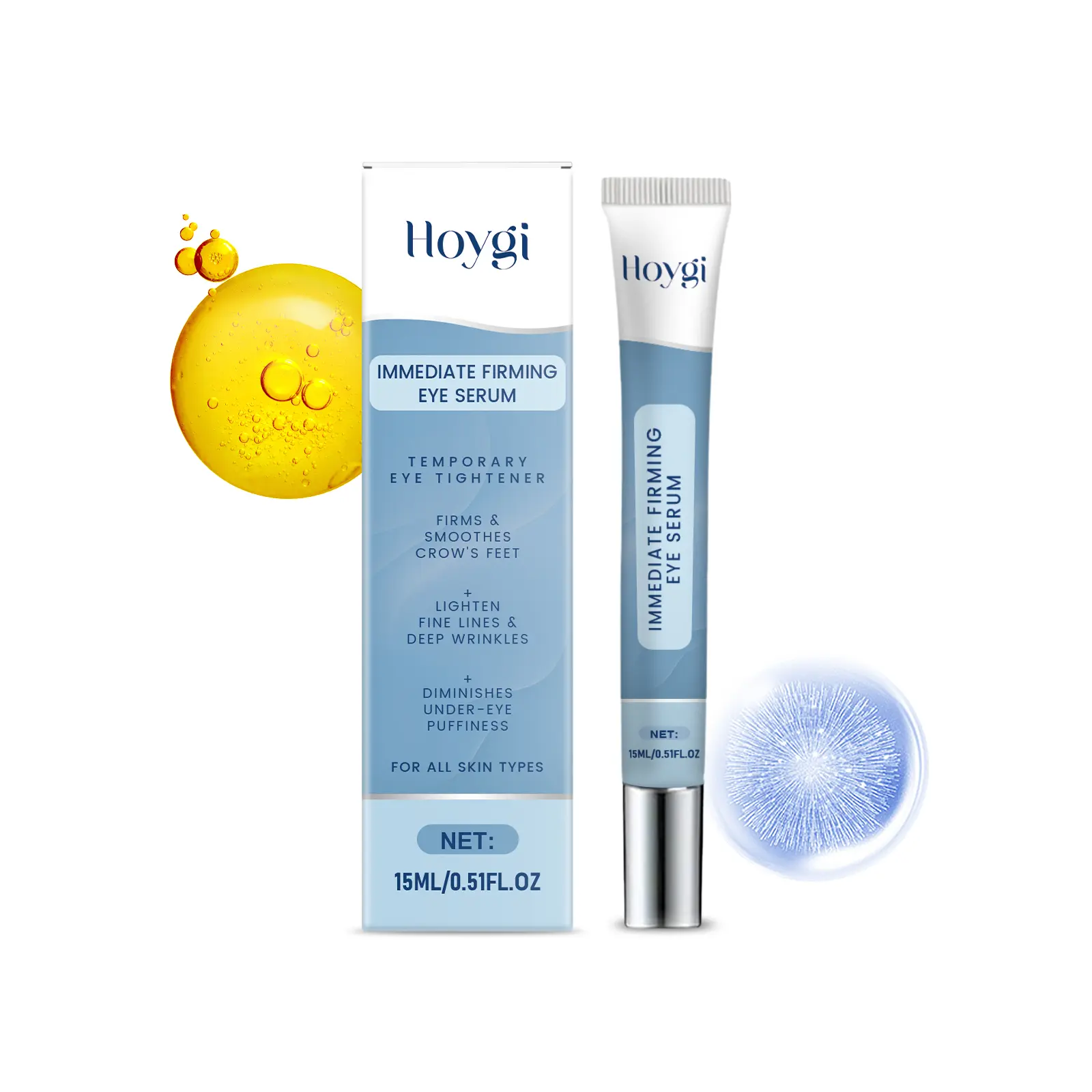 Moisturizing Eye Cream, Gentle, Soft And Hydrating Care For The Skin Around The Eyes With A Massage Skin Cream