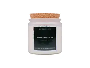 Sparkling Snow Candle