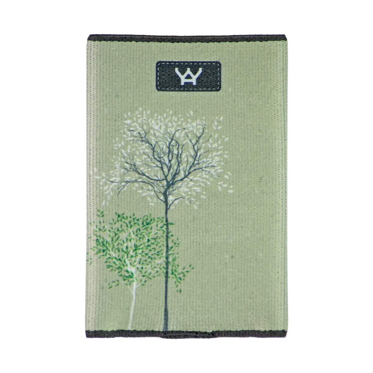 YaYwallet Roots Print Minimalist Men's & Women's Wallet, Slim Woven Elastic RFID Blocking Credit Card Organizer, Rfid Blocking Wallet, Party, Slim Profile, Polyester, Everyday Carry, Rfid Blocking Wallets