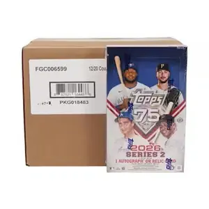 2026 Topps Series 2 - Baseball Hobby 12-Box Case - PYT Break