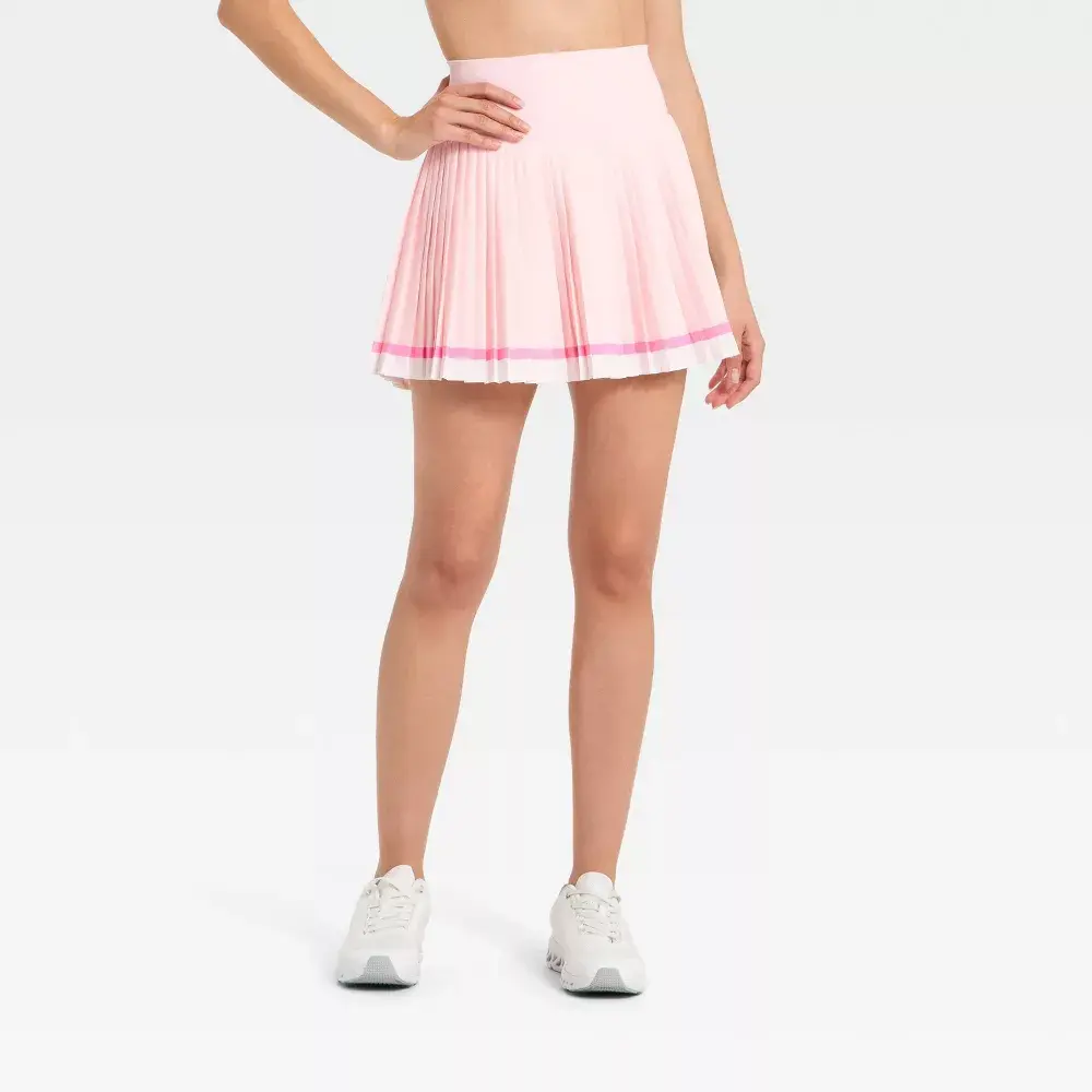 Women's Woven High-Rise Pleated Skort - All In Motion Women's Woven High-Rise Pleated Skort - All In Motion