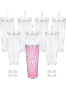 LIVE CLAIM ONLY Custom 24oz Snowglobe/Lava Cup Unique Design Reusable Portable Washable Stylish Drinkware for Cold Beverages