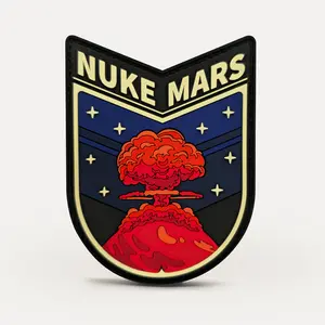 Nuke Mars Patch - PVC - Hook and Loop