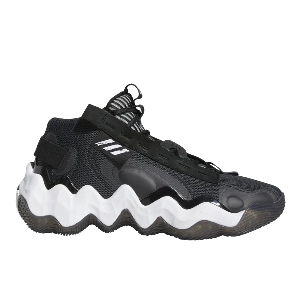 adidas Womens Exhibit B Mid Candace Parker Basketball Sneakers Shoes - Black