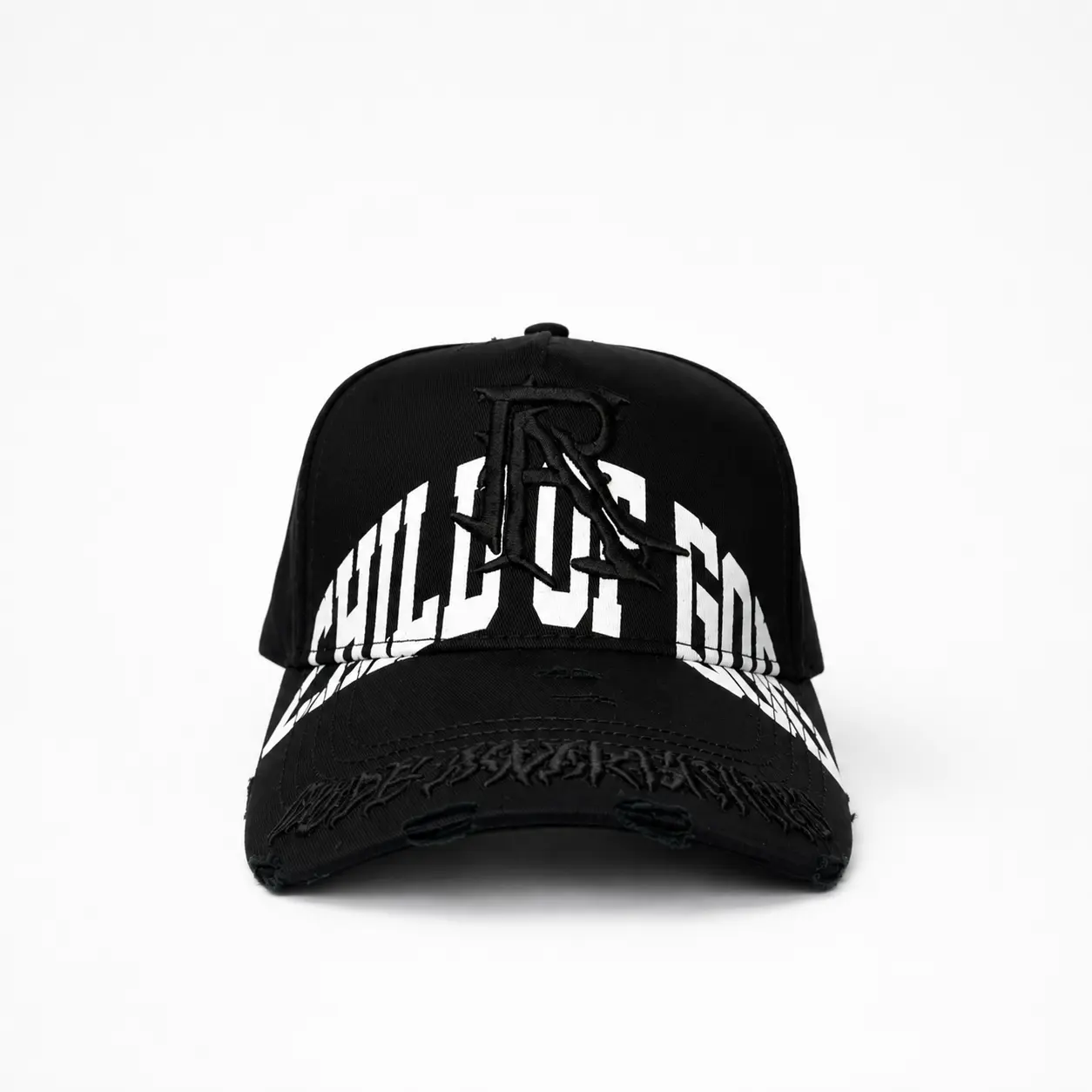 Rude Awakenings “Child of God” - Black Snapback - Premium Streetwear Baseball Cap for Men & Women, Adjustable