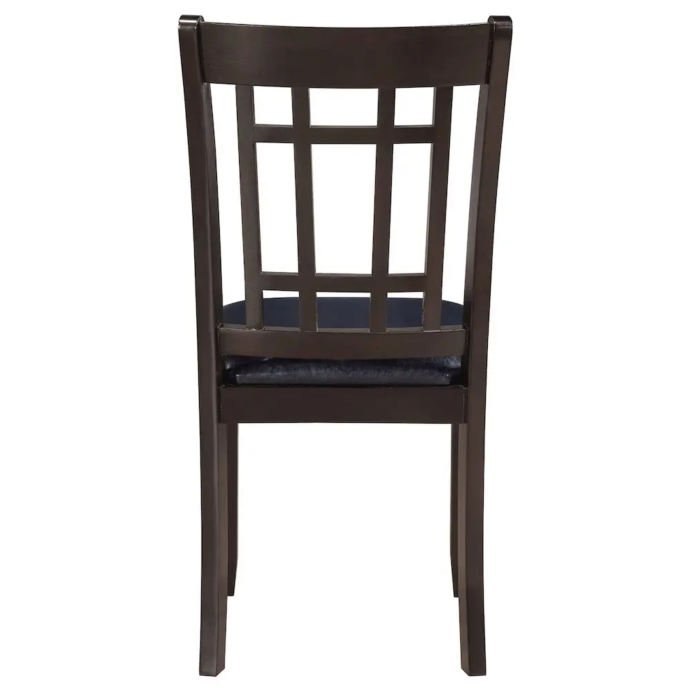 Lavon Wood Styling Dining Chairs (Set of 2) - PU Leather, Flared & Straight Design, Sturdy Side Chairs for Transitional Indoor Furniture