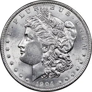 BU Morgan Silver Dollar | 1904-O