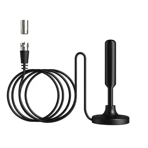 4K/1080P Digital TV Receiving Antenna, 5,600-Mile Long-Range TV Antenna, Indoor HD TV Signal Amplifier and Booster, Easy to Use, Stable Signal