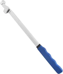 Wrench Extender Tool, Heavy Duty Steel 15 inches Long Extension Wrenches Bar Adaptor Wrench Extension Extra Leverage Torque Adaptor for Professional Mechanics DIY Handyman Tighten Nuts