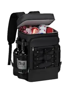 New Insulated Cooler Backpack with Leak-Proof Liners, Waterproof Ice Pack, 2 Reusable Refrigerator Bags, Ideal for Outdoor Activities, Lightweight Insulated Pack