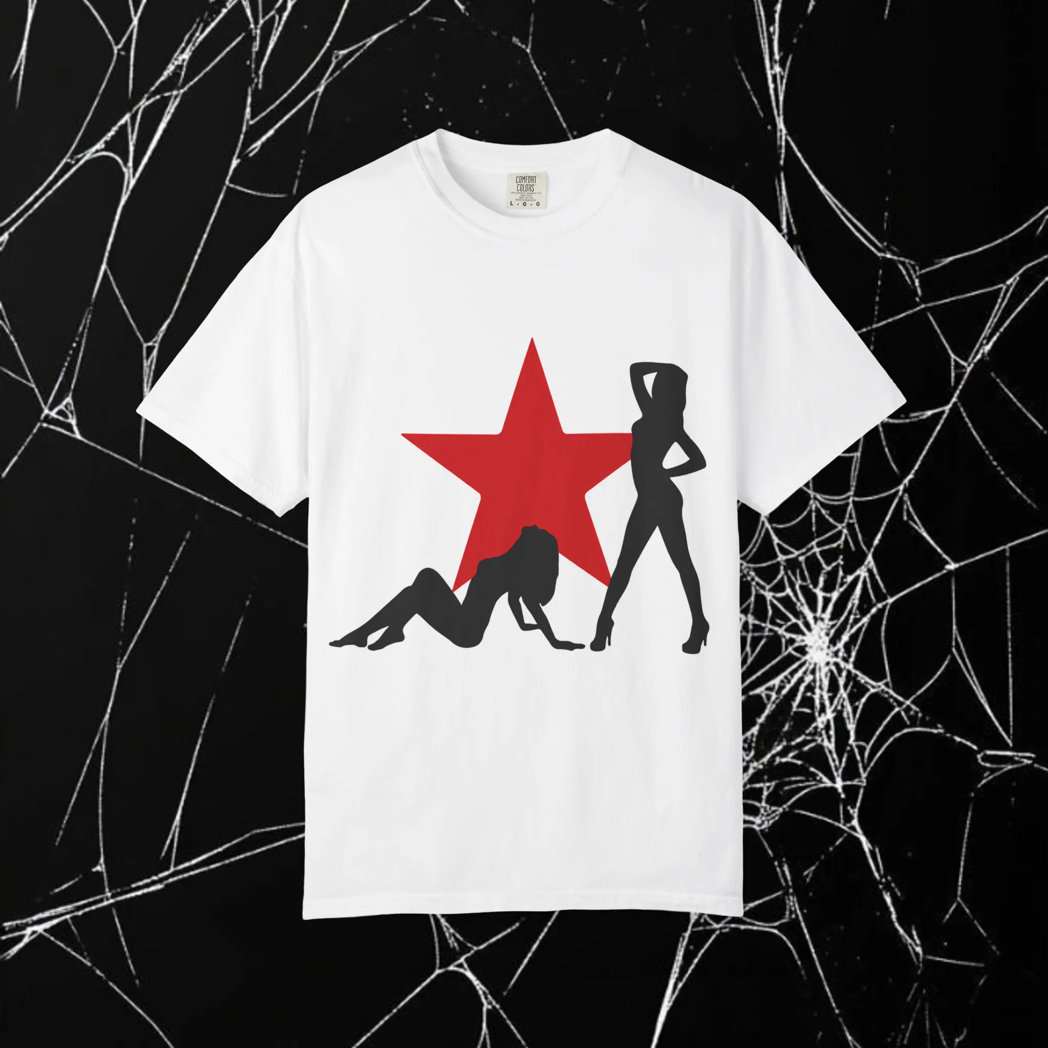Red Star Silhouette Graphic Tee