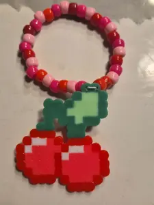 Cherry Kandi & Perler Single Valentines Inspired