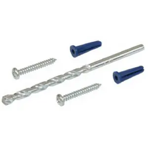 Hillman Fasteners 373500 Plastic Anchor Kit - Conical Blue- 201 Pieces