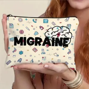 Migraine Relief Heating Pad, Colorful Printed Storage Bag, Lightweight Aroma Relax Medical Bag, Pain Relief Heat Pack, Single Unit, Daily