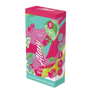 Alani Nu CHERRY TWIST Energy Sticks | Energy Drink Powder | 200mg Caffeine | On-The-Go Drink Mix | Biotin, B Vitamins | Zero Sugar |10 Calories or less per 5.8G Packet | 10 Pack Beverage Beverage Sport Mixed