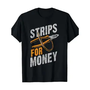 Powerline Electrical Father'S Day Gift T-Shirt for Electricians - 180G