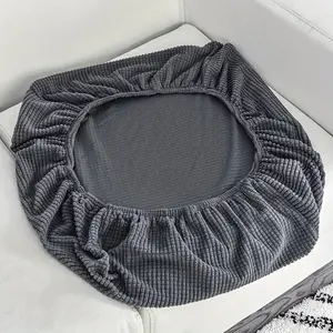 1pc Solid Color Sofa Cover, Sofa Protector, Dustproof Sofa Slipcover, Single Sofa Cover, Removable And Washable Elastic Sofa Cushion Cover.